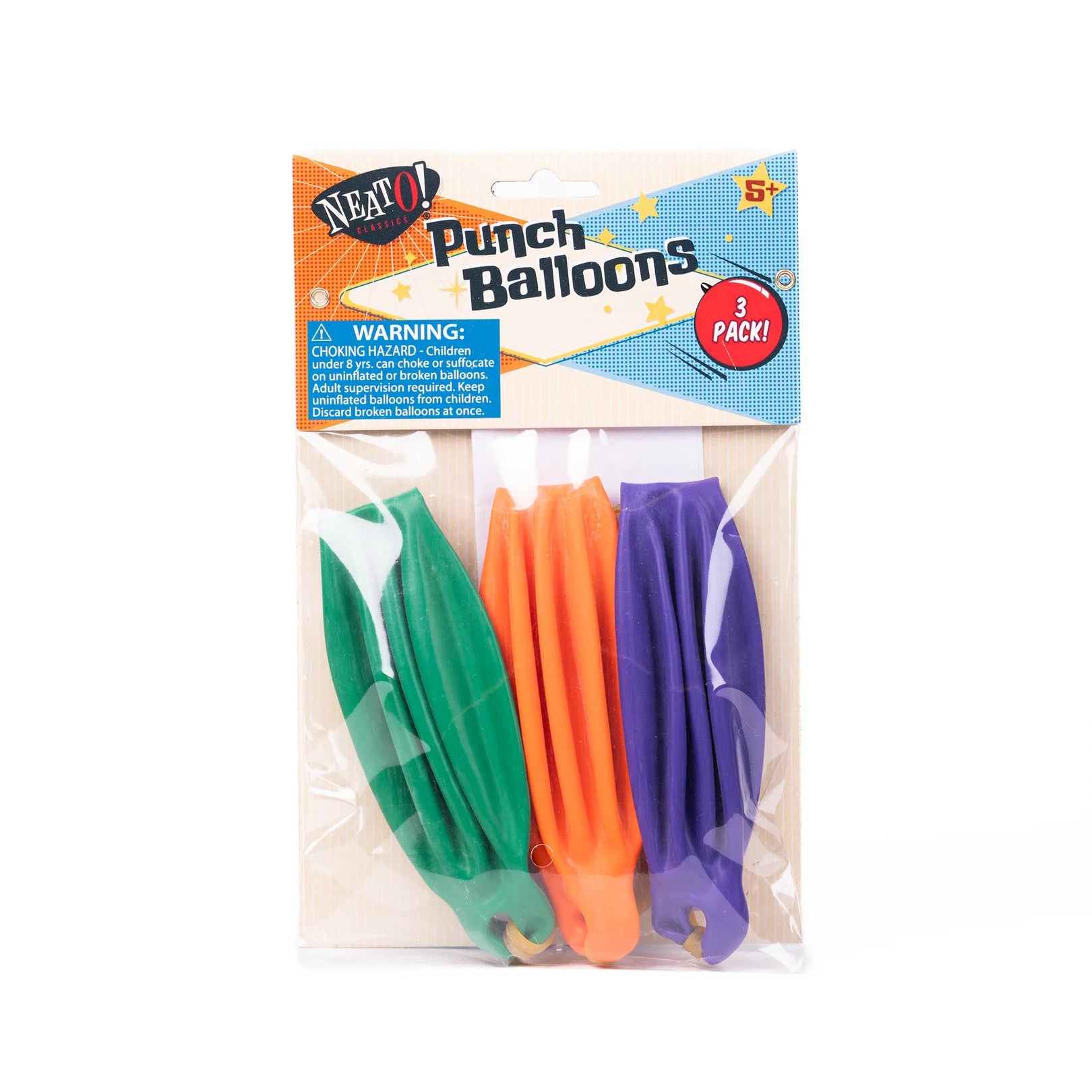 Punch Balloons- Retro Classic - Neato!