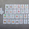 Foodie Themed ABC Flashcards - Packadoo