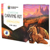 Soapstone Dragon Carving Kit