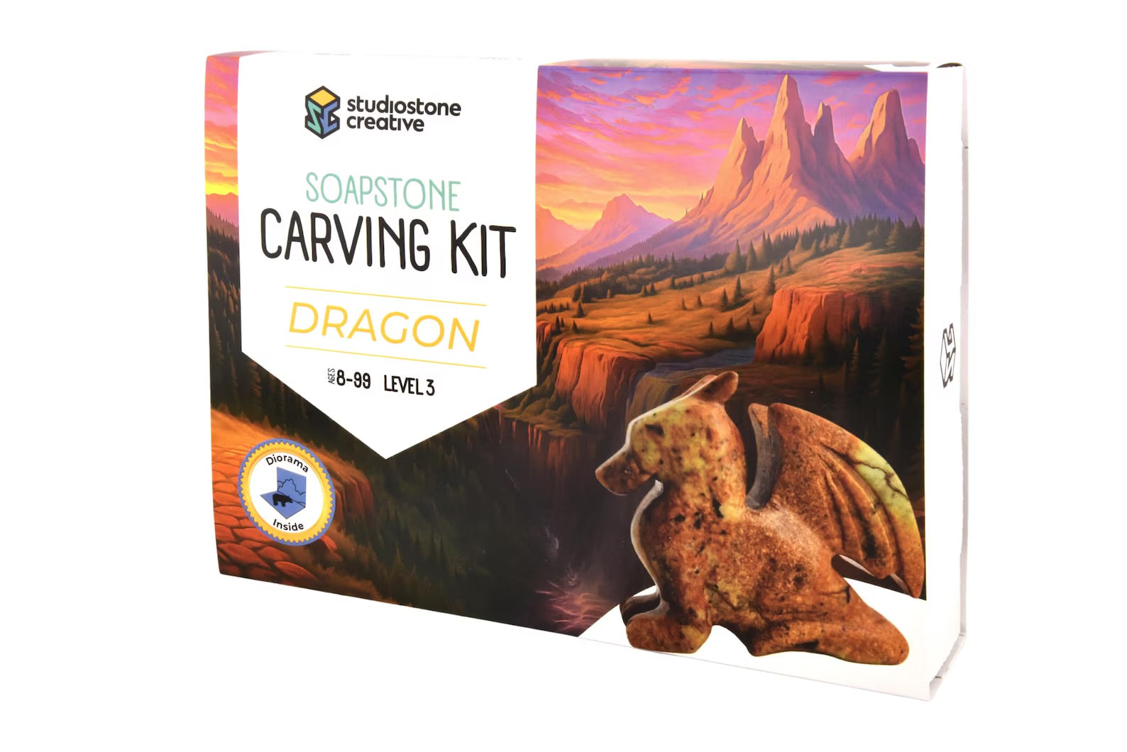 Soapstone Dragon Carving Kit