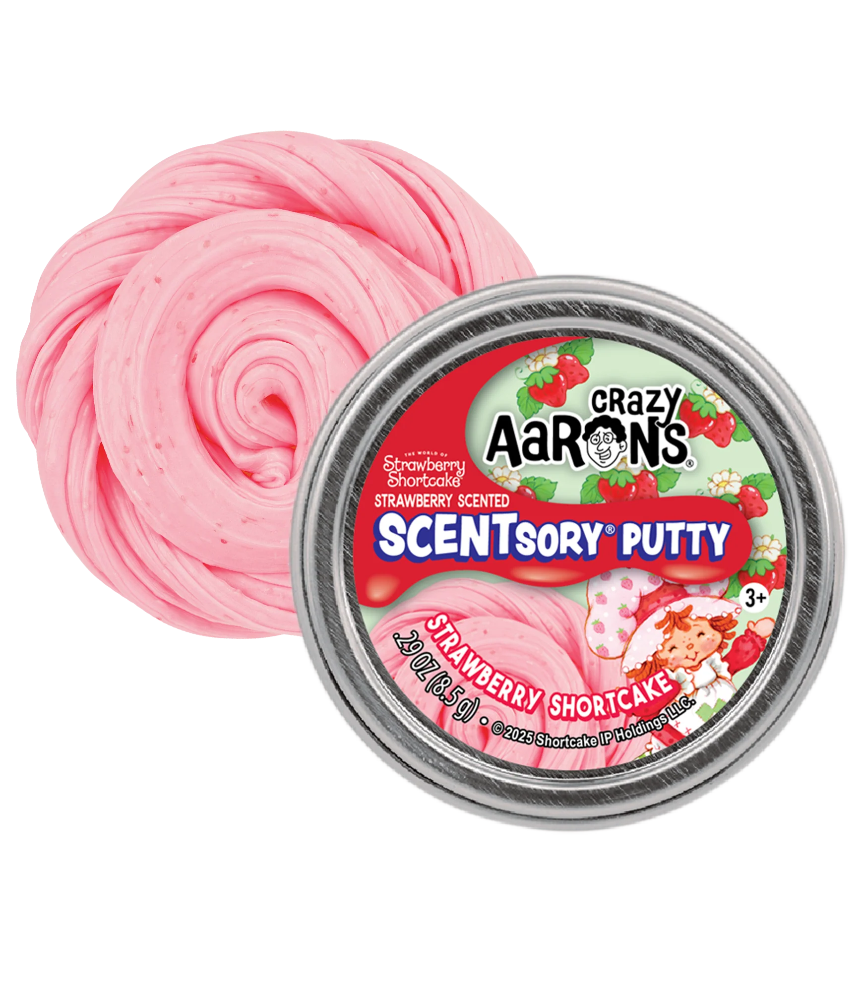 Strawberry Shortcake -  Mini Thinking Putty®  - Crazy Aarons