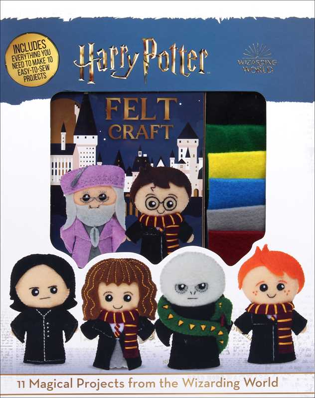 Harry Potter Felt by Deborah Wilding: Kit - Paperback; 64 pages / English