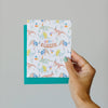 Dinosaur Birthday Greeting Card