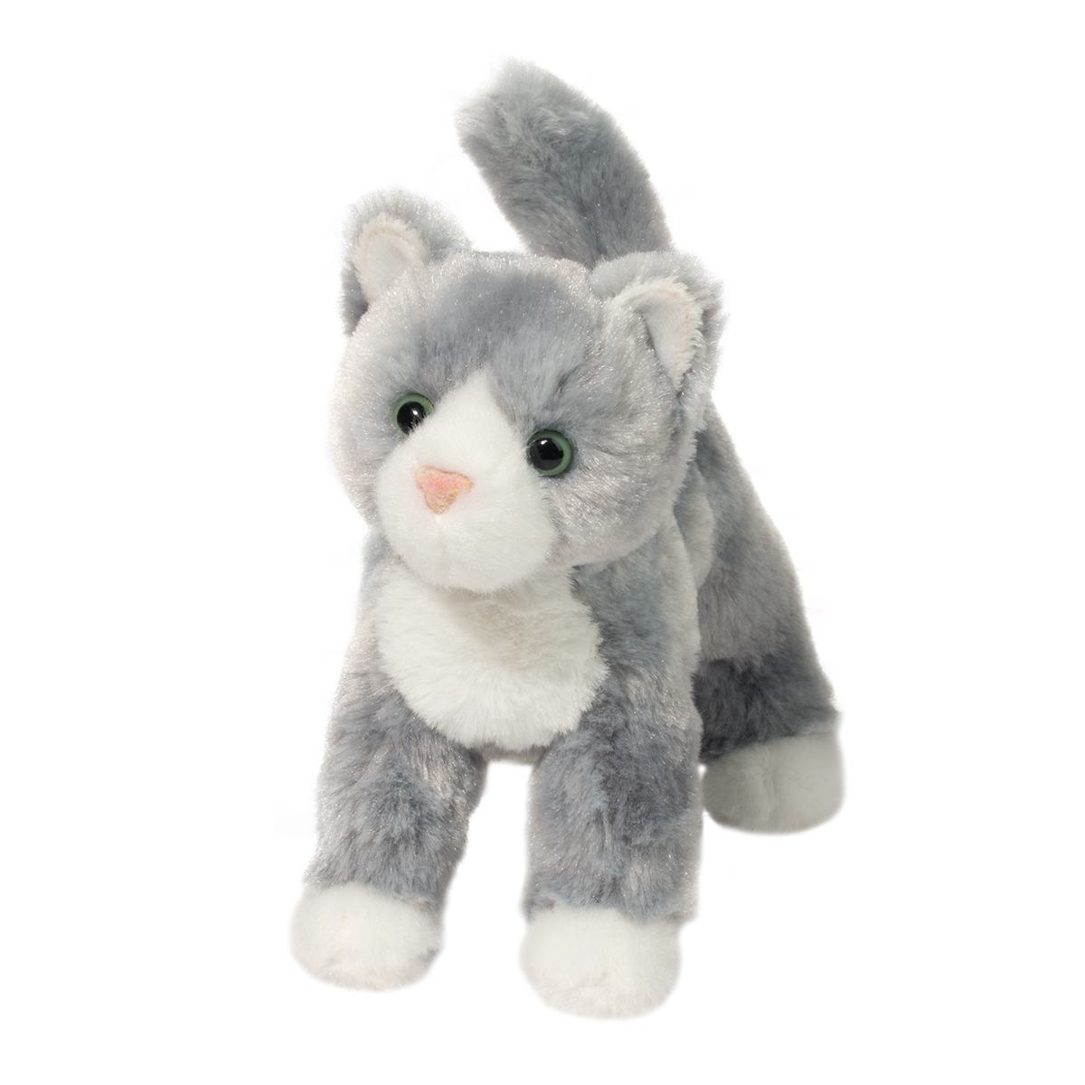 Scatter Gray Cat Plush Stuffed Animal