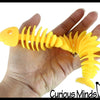 1 Stretchy Fish Bone Animal Puffer Stretchy Noodle Toys