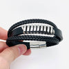 Multi-layer Leather Woven Stainless Steel Bracelet