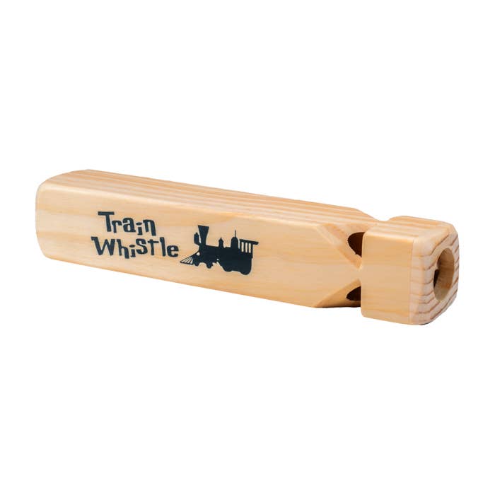 7.5" Classic Wooden Train Whistle- Retro Classic Neato!