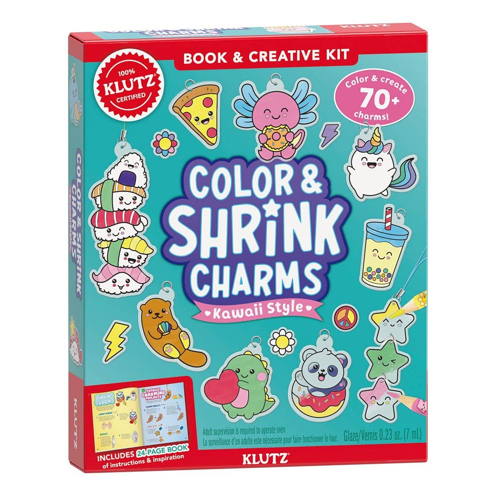 Color & Shrink Charms: Kawaii Style
