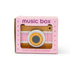 Pink Vintage Camera Music Box