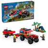 Fire Truck with Rescue Boat - LEGO®   City - 60412