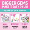 Big Gem Diamond Painting Stickers Mini Kit - DIY for Kids
