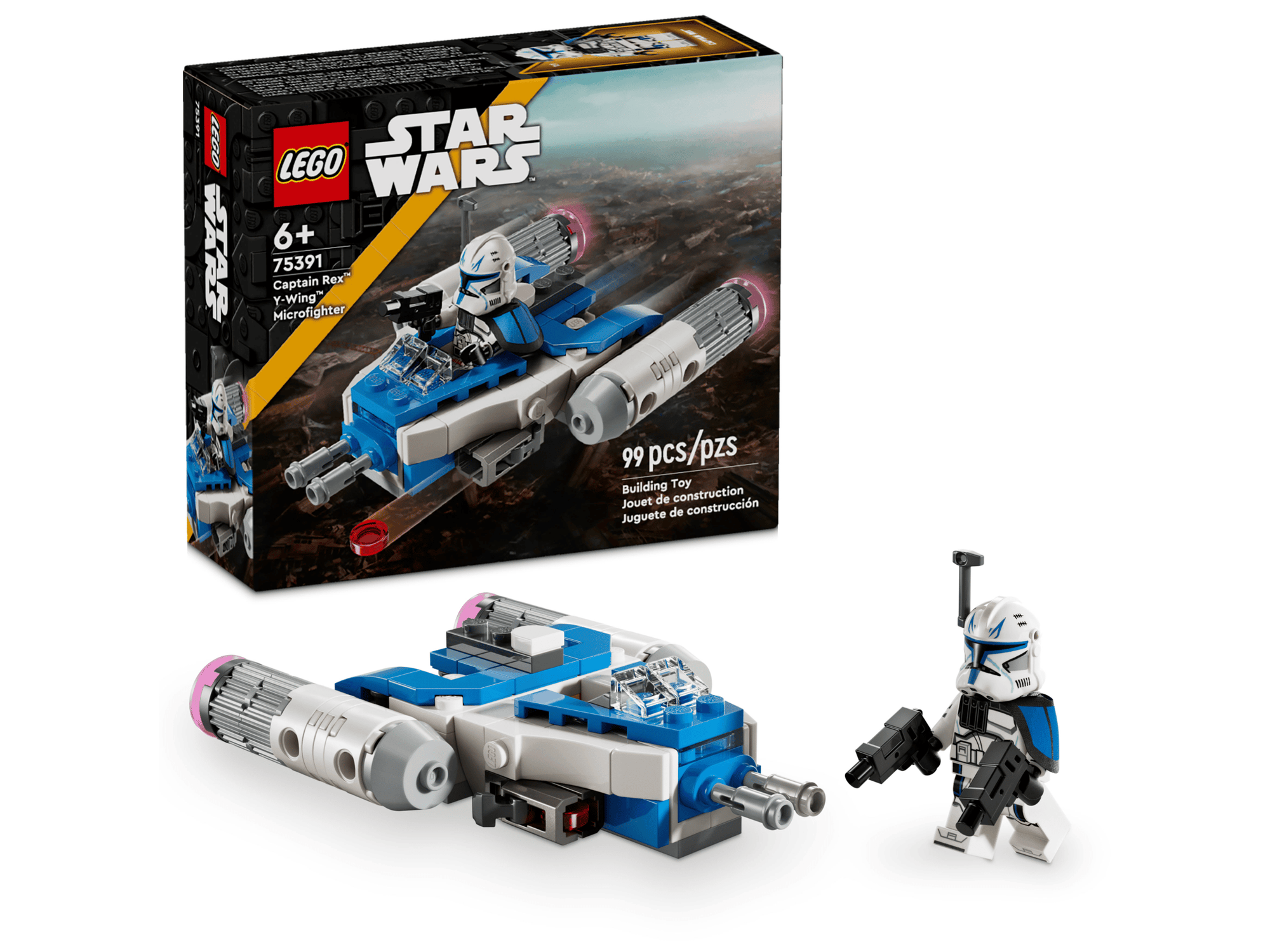 Captain Rex™ Y-Wing™ Microfighter -  LEGO®  Starwars -75391