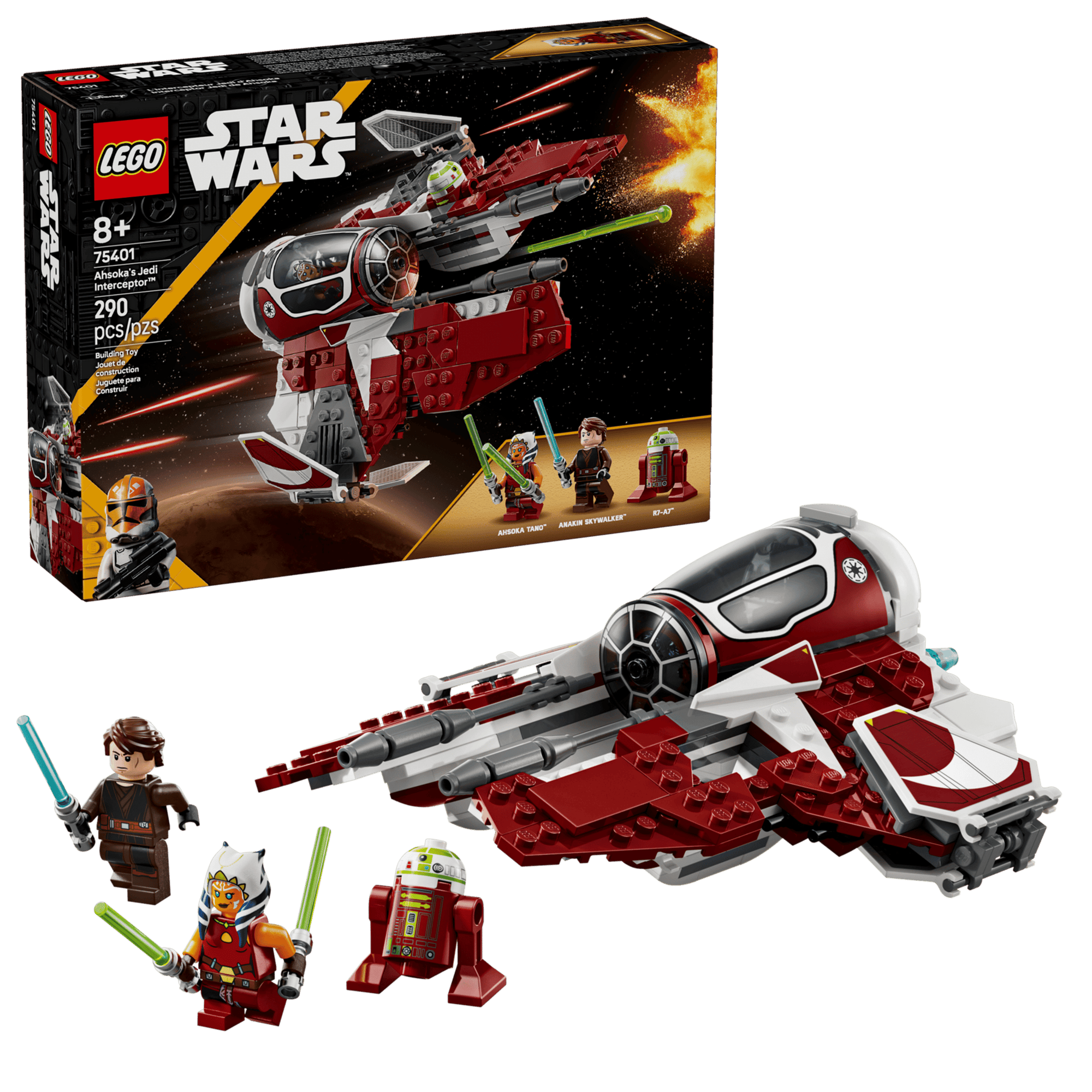 Ahsoka's Jedi Interceptor™ -  LEGO®  Starwars - 75401