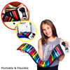 Rainbow Piano - 49 Color Coded Keys + Play-By-Color Songbook