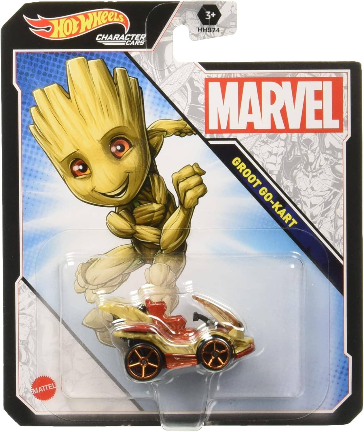 Mattel Hot Wheels Marvel Character Cars