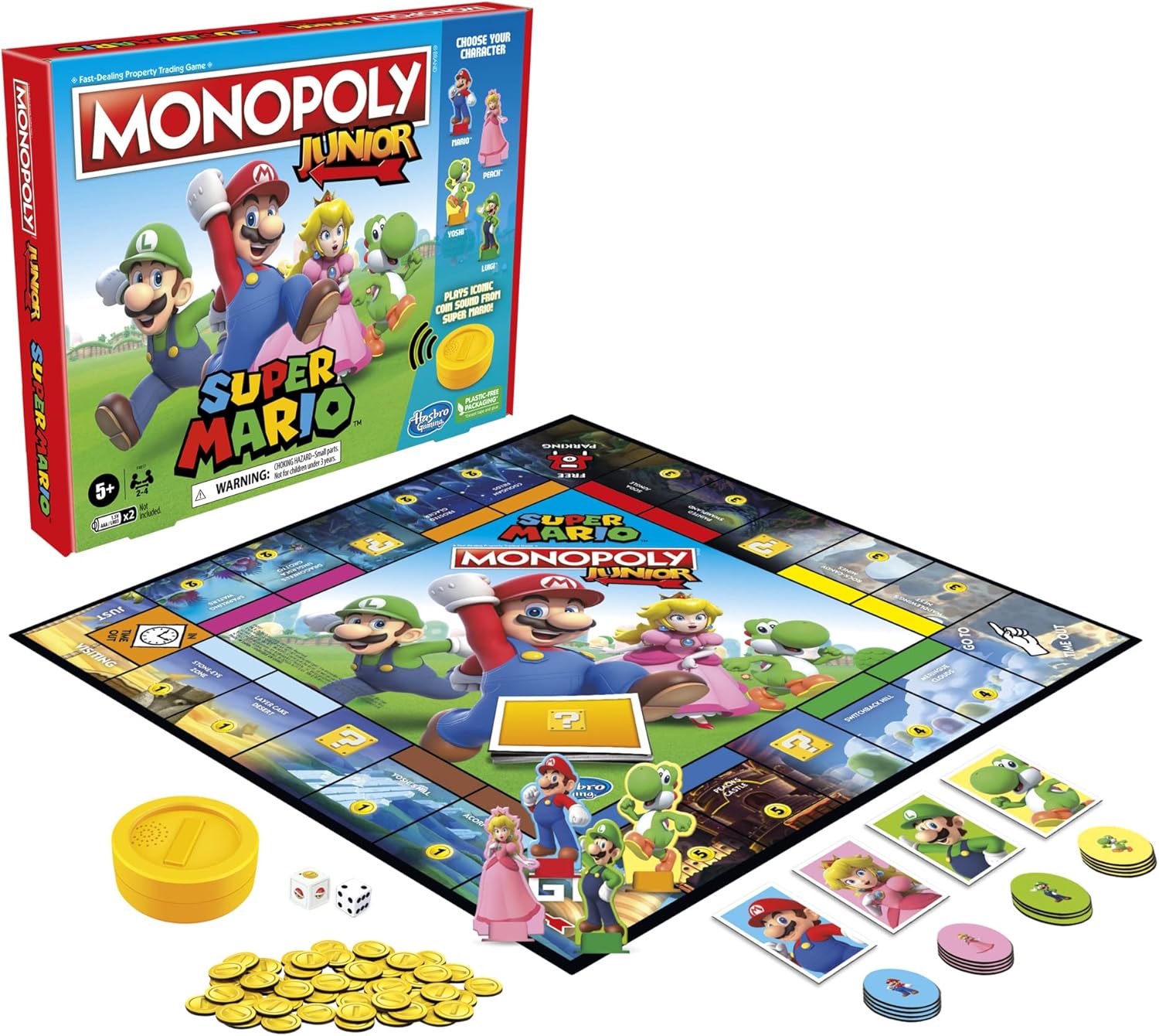 Junior Super Mario Edition Monopoly