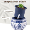 Classic Ornamental 3D Puzzle Flower Pot Planter 80 Pieces