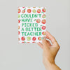 Apple Teacher Greeting Card