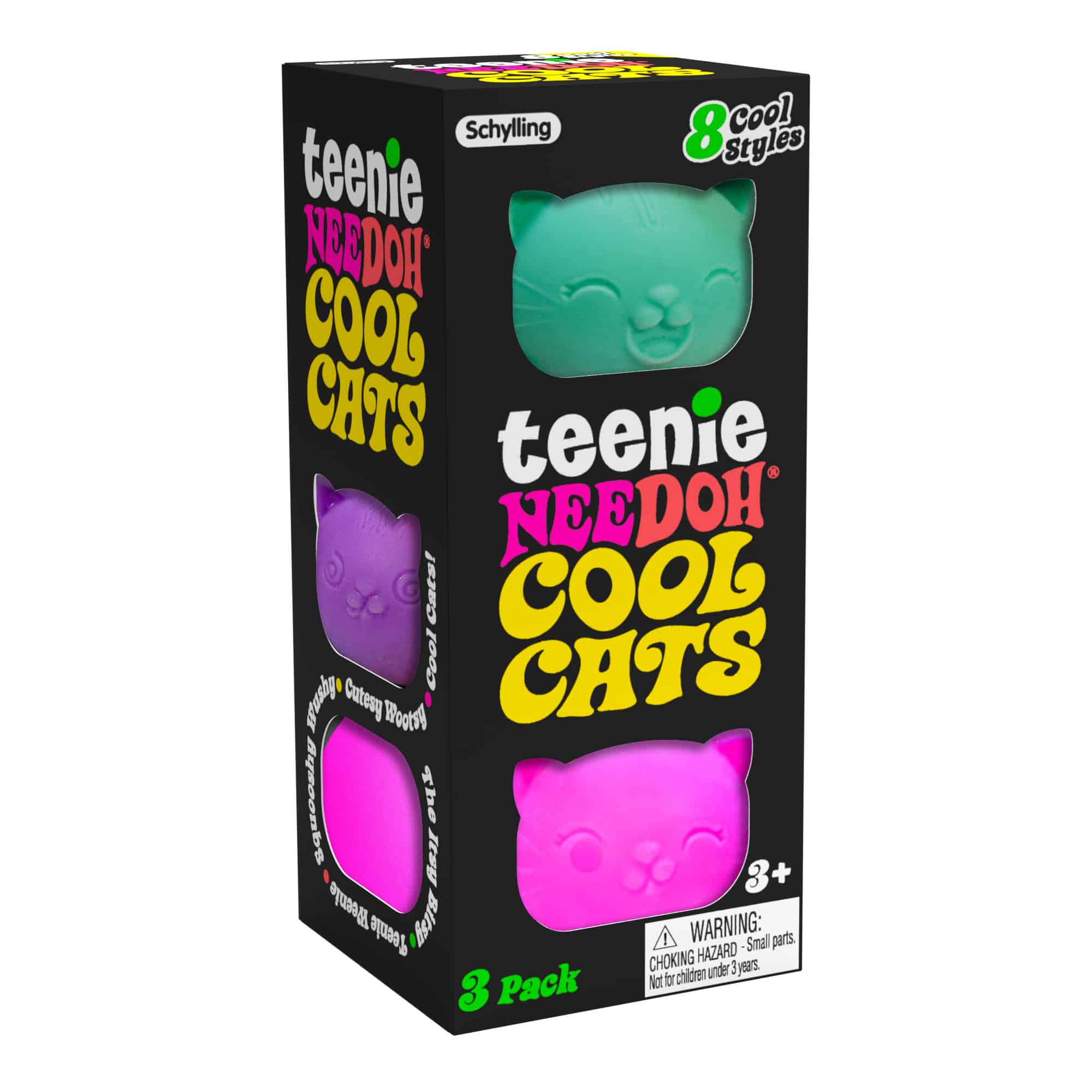 Teenie Cool Cats NEE DOH Schylling