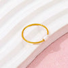 Single Freshwater Pearl Ring Stainless Steel