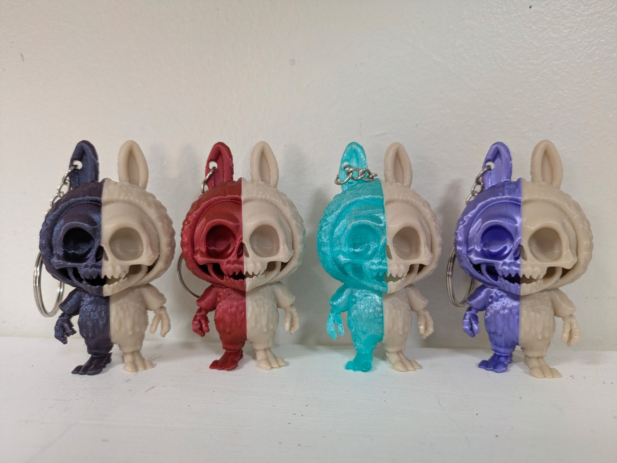 3D Printed BUBU Monster Keychain - Junior Entrepreneur Program