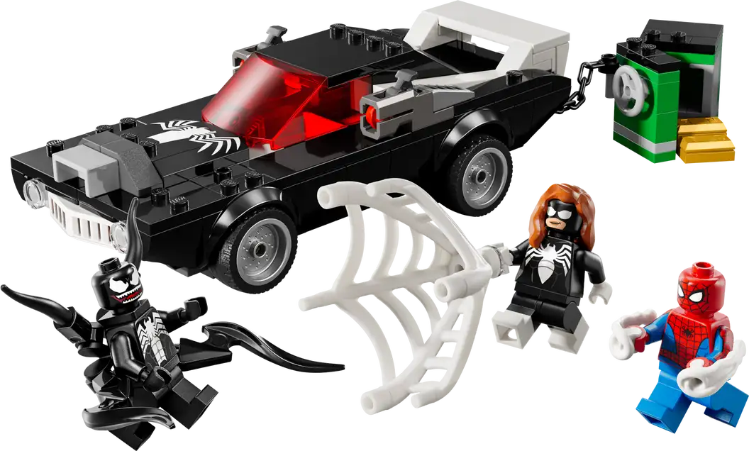 Lego Spider Man vs. Venom Muscle Car