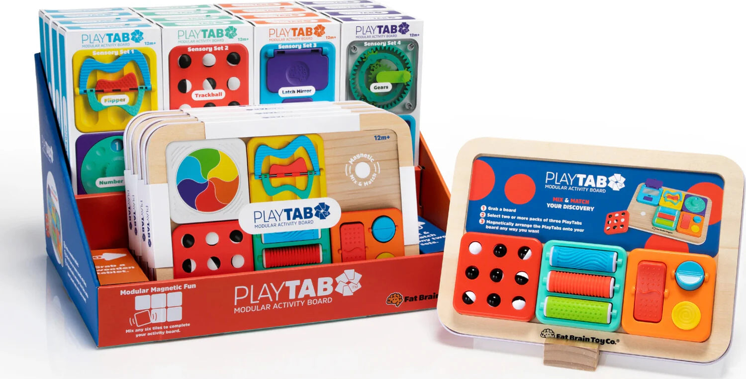 PlayTab - Modular, Sensory Activity Board for Babies and Toddlers
