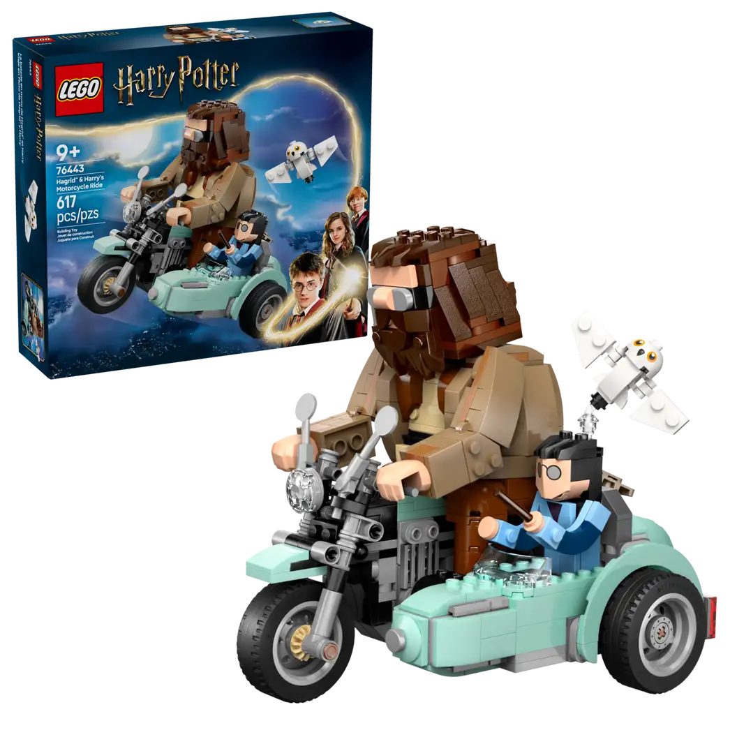 Hagrid and Harry’s Motorcycle Ride