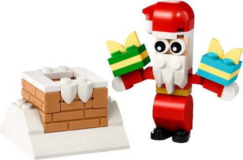 Christmas Chimney Fun with Santa