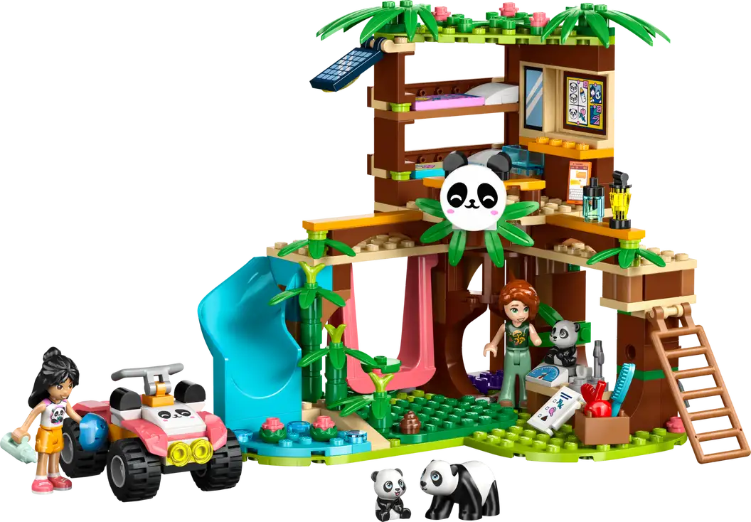 Lego Panda Sanctuary Animal Care