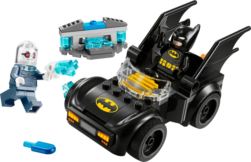 Lego Batman and Batmobile vs Mr. Freeze