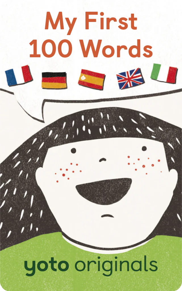 My First 100 Words - Yoto Cards