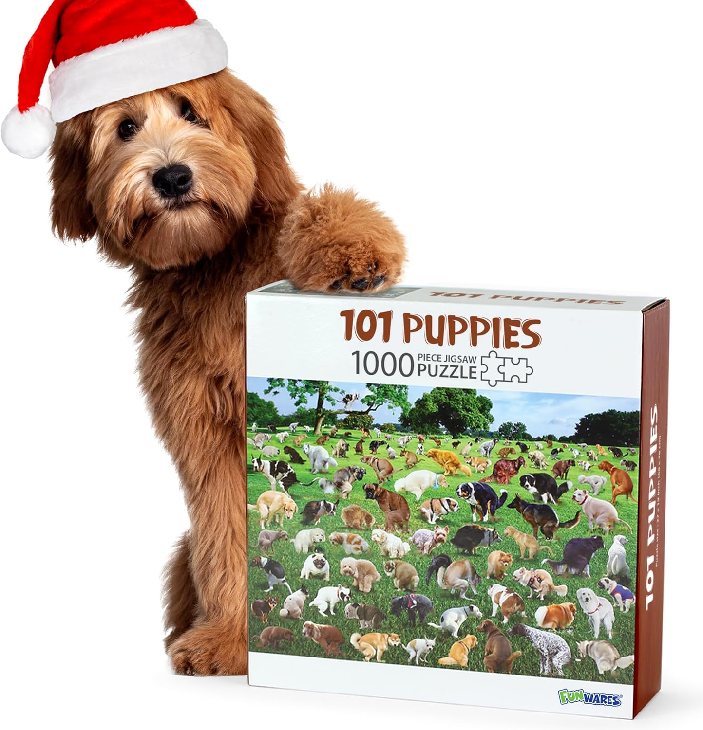 1000 Piece - 101 Pooping Puppies Jigsaw Puzzle