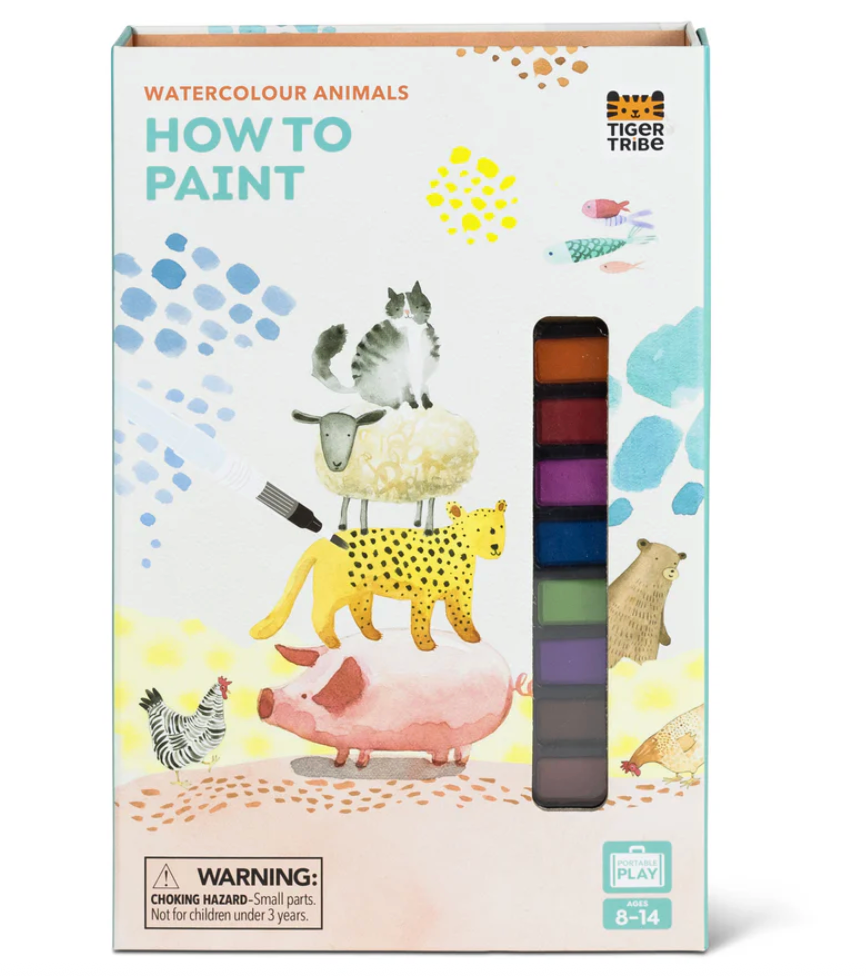 Watercolor Animals - How To Paint