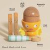 Wooden Egg Cup & Soldiers