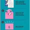 Unicorn Party Greeting Card Puzzle