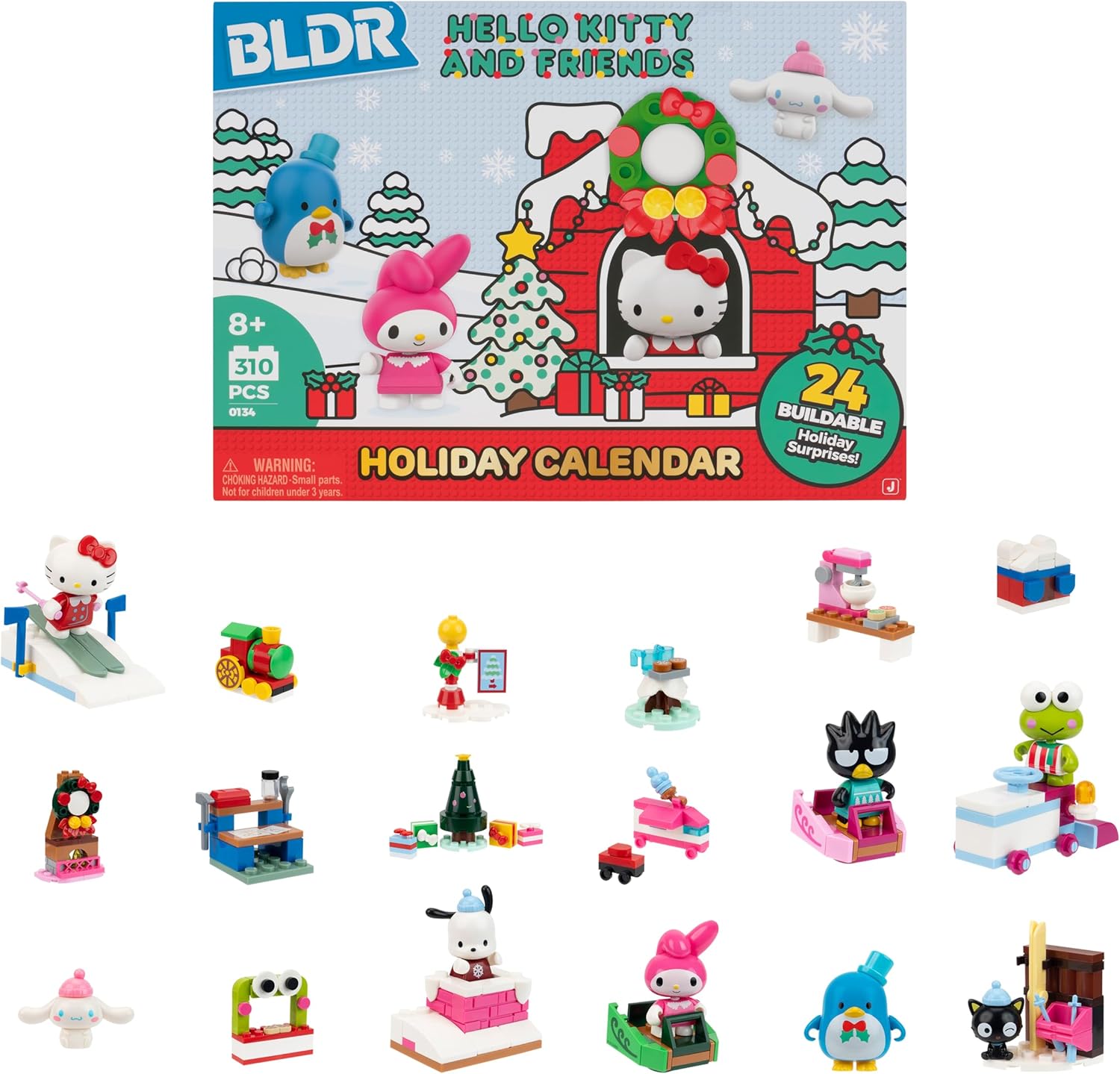 Hello Kitty and Friends 2025 Advent Calendar Building Set