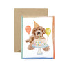 Birthday Dog Greeting Card