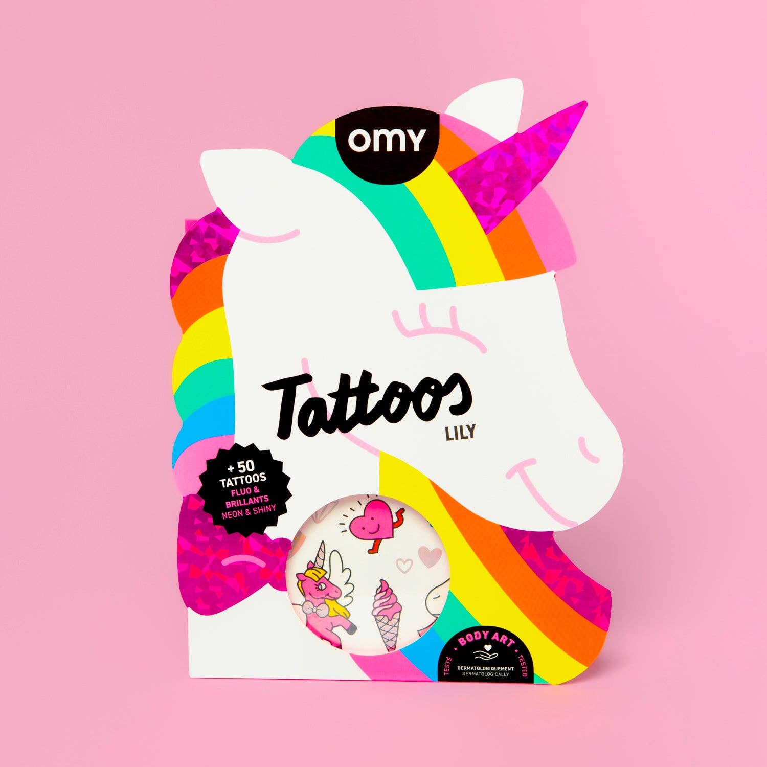 Lily Unicorn - Tattoos