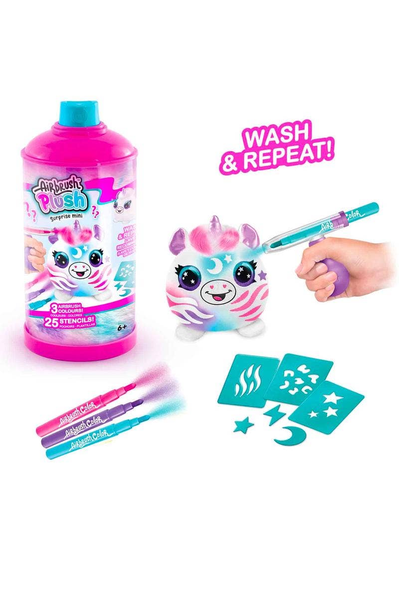 Airbrush Plush Mystery Mini Spray Can