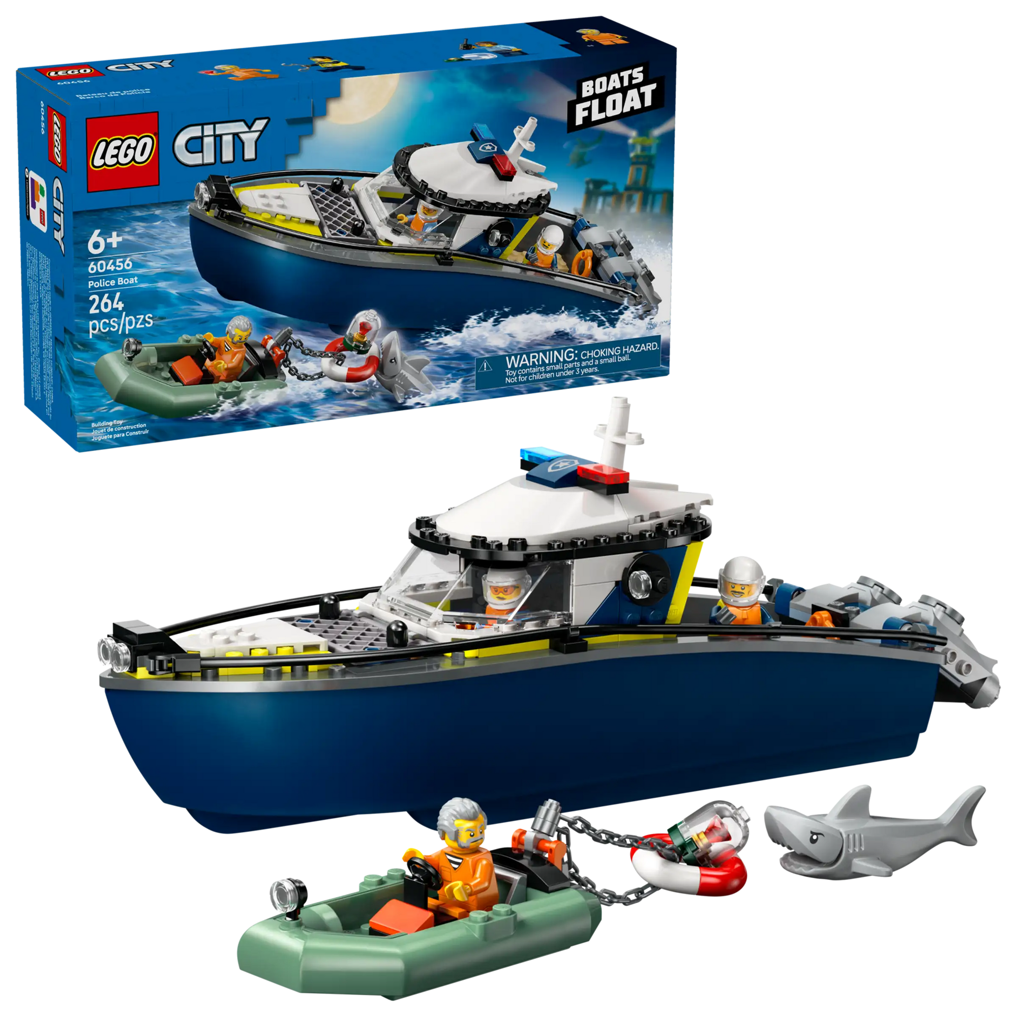 Police Boat Chase - Lego 60456