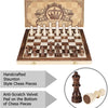 Wooden Chess Set - Magnetic 15"