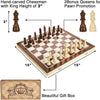 Wooden Chess Set - Magnetic 15"