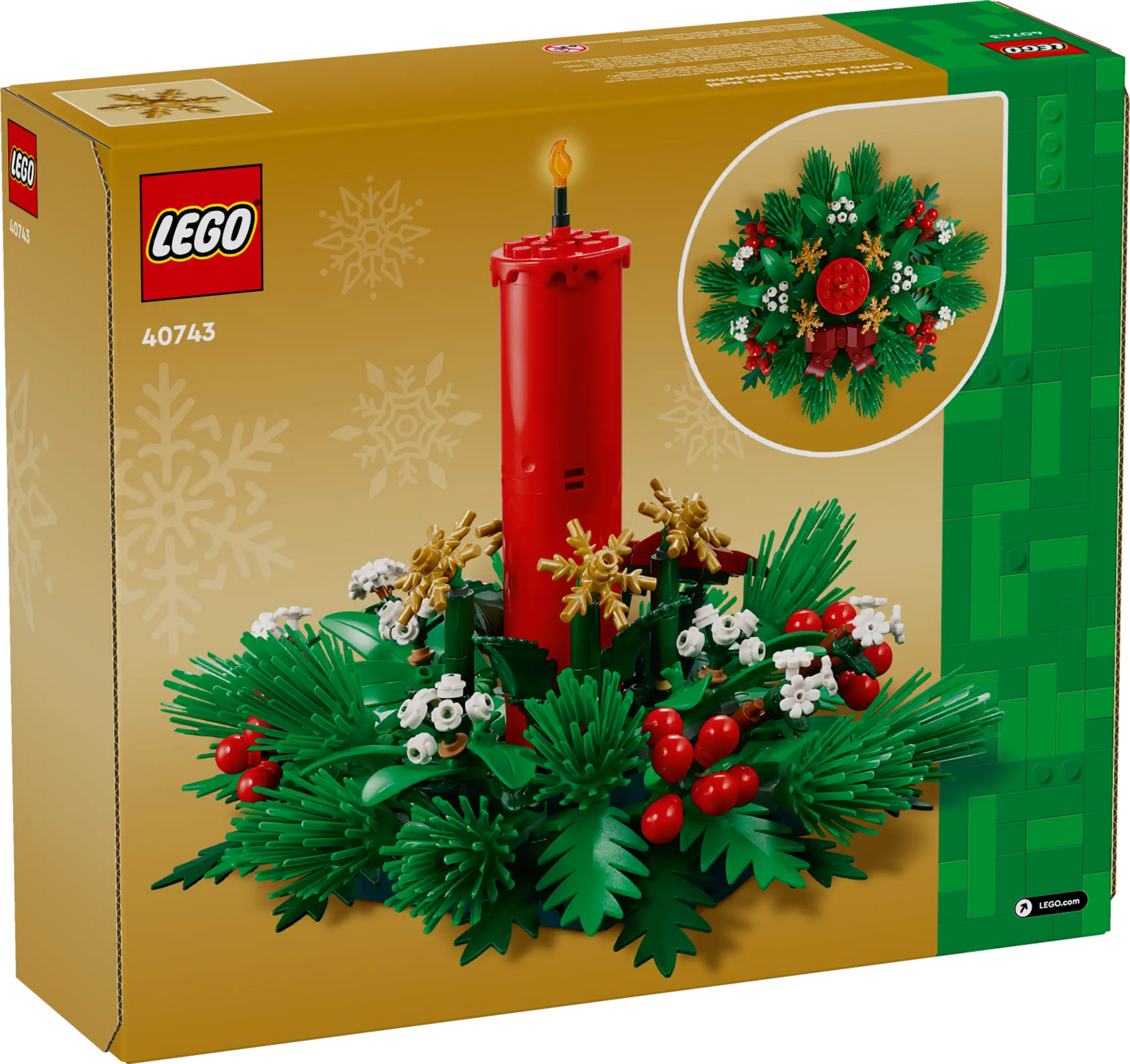 Christmas Table Decoration - LEGO 40743