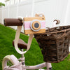 Pink Vintage Camera Music Box