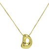 Chunky Bubble Initial Letter Necklace for Women Teen Girls Boys Men Balloon Statement Dainty Alphabet Personalized Jewelry