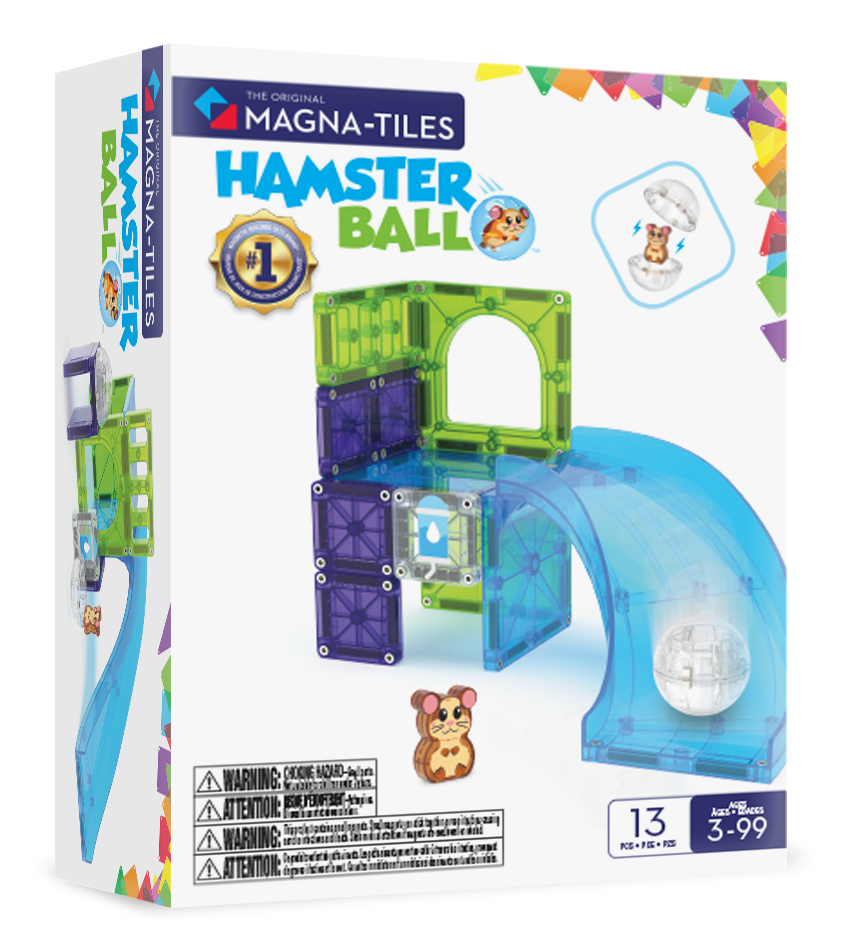 Magna-Tiles Hamster Ball 13-Piece Playset