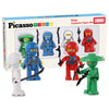 4 Piece Ninja Character Figurine Toy Set for Kids