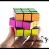 1 Neon 3x3 Multi-Colored Puzzle Speed Cube Games - Problem-