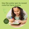 Melissa & Doug Water Wow! Mess Free Coloring Book, Reusable Water-Reveal Activity Pad, On The Farm